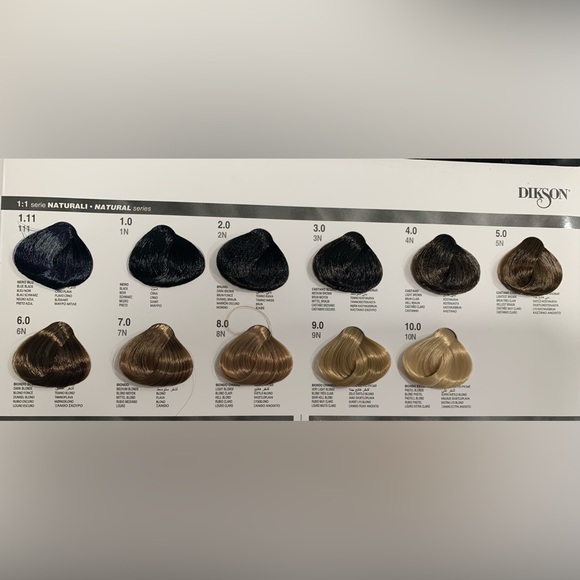 Dikson Hair Color from Italy 4 oz Ask for colors
I have 4N 5N 6N 7N , 4.00, 7.00 - Picture 3 of 3